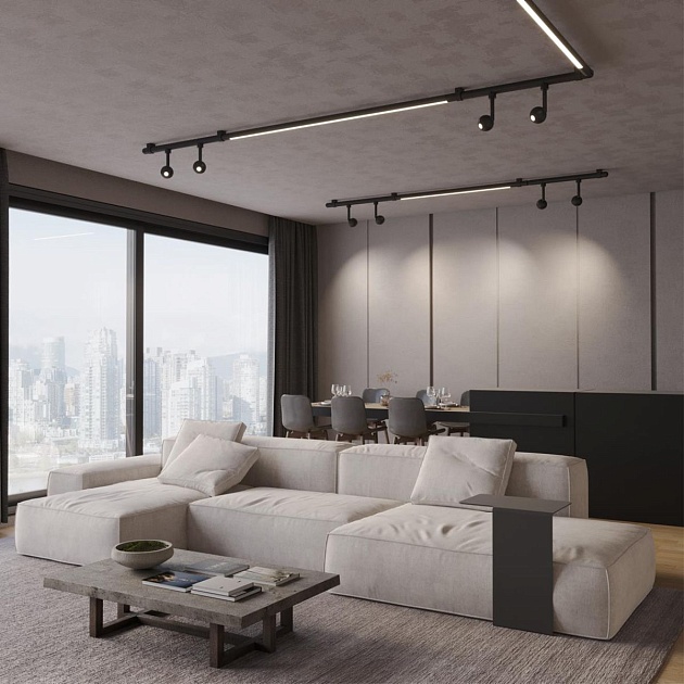 Трековый светодиодный светильник Novotech Konst Glat 359376 Фото № 9