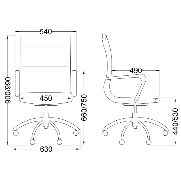 Офисное кресло AksHome Emmanuel бежевый, экокожа 70031 Фото № 2