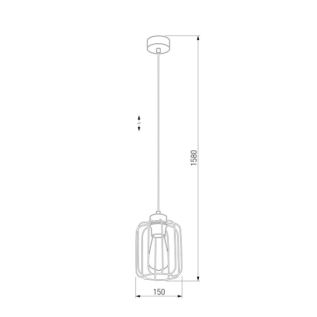 Подвесной светильник TK Lighting 4714 Galaxy New Фото № 2