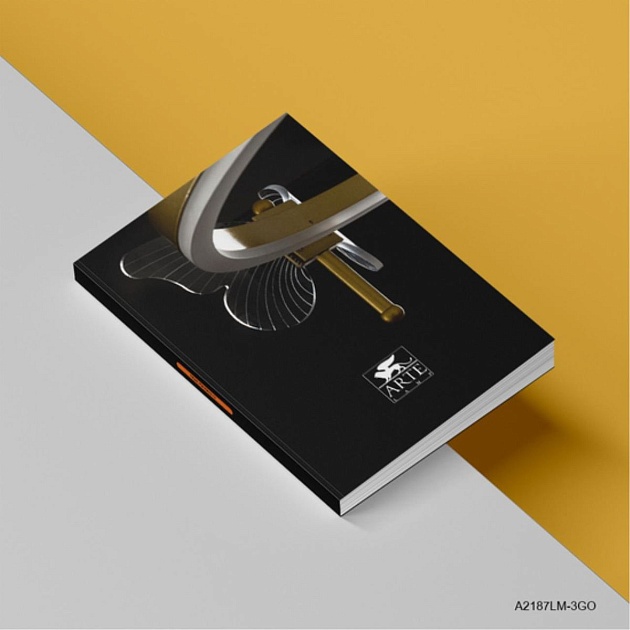 Подвесная светодиодная люстра Arte Lamp Darcy A2187LM-3GO Фото № 2