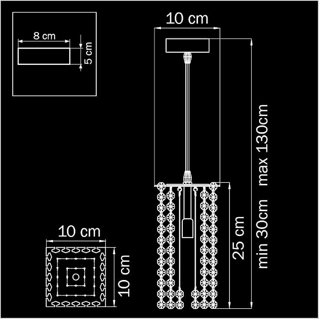 Подвесной светильник Lightstar Cristallo 795422 Фото № 3