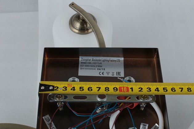 Потолочная люстра Omnilux Pisticci OML-55317-05 Фото № 2