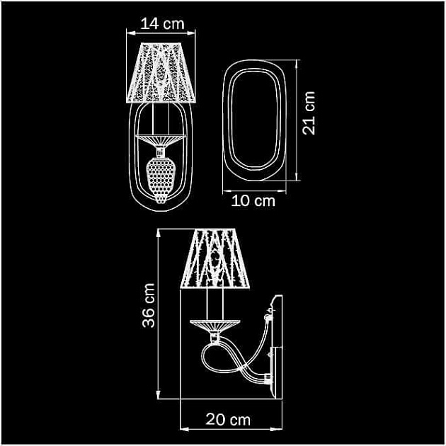 Бра Osgona Riccio 705612 Фото № 2