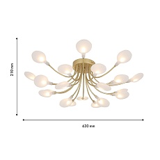 Потолочная люстра F-Promo Skein 4197-20C 2