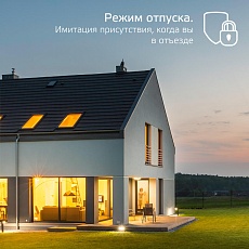 Лампа светодиодная диммируемая филаментная Gauss Smart Home Filament E14 4,5W 2700K прозрачная 1230112 1