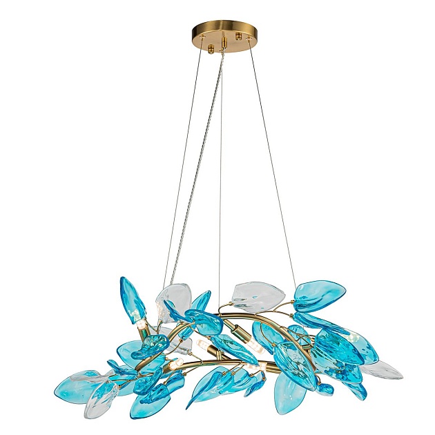 Подвесная люстра Indigo Olivo 11043/6P Blue V000448 Фото № 1