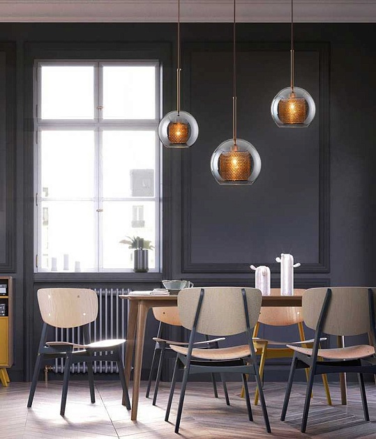 Подвесной светильник Imperium Loft Catch Smoky 186738-23 Фото № 6