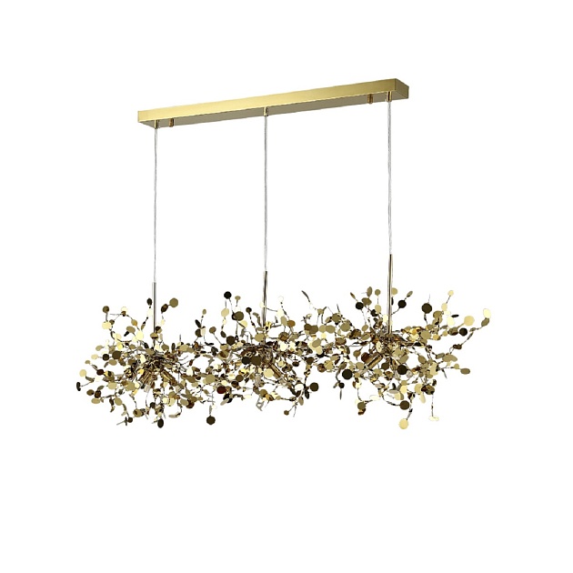 Подвесная люстра Crystal Lux GARDEN SP3х3 L1200 GOLD Фото № 1