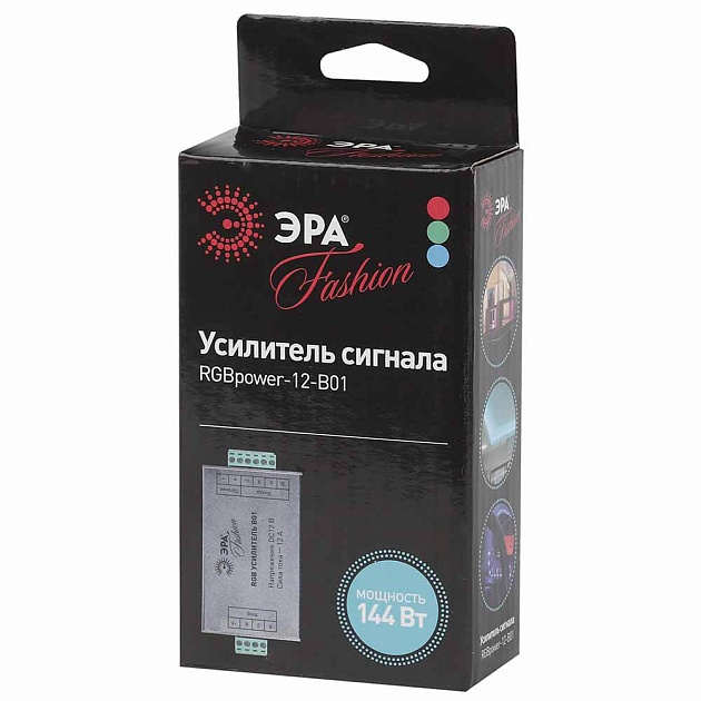 Усилитель сигнала ЭРА RGBpower-12-B01 Б0008060 изображение 2 Усилитель сигнала ЭРА RGBpower-12-B01 Б0008060 Фото № 2