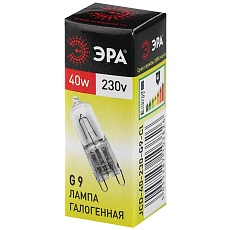 Лампа галогенная ЭРА G9 40W 2700K прозрачная G9-JCD-40-230V-CL C0027378 3