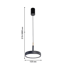 Подвесной светодиодный светильник Favourite Piller 4506-1P 1