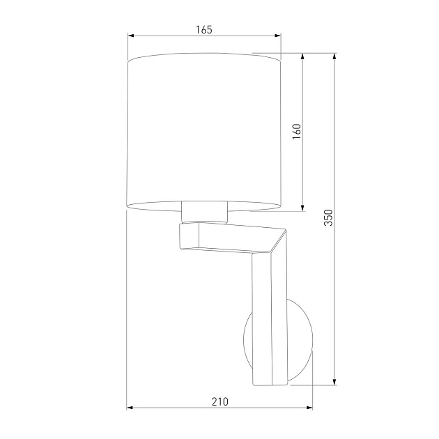 Бра TK Lighting 4221 Troy Gray Фото № 2