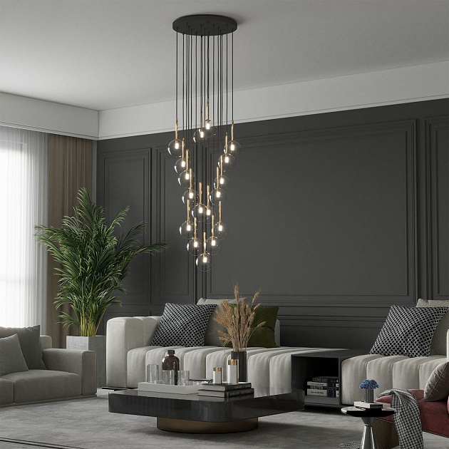 Подвесная люстра TK Lighting 5945 Nilos Фото № 3