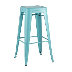 Барный стул Tolix голубой матовый YD-H765 YG-06