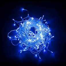 Уличная светодиодная гирлянда Feron Занавес 230V синий без мерцания CL24 41628 3
