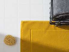 Коврик Tkano для ванной горчичного цвета из коллекции Essential, 50х80 см TK18-BM0003 4