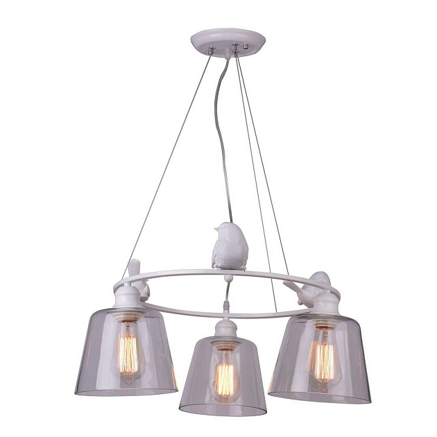 Подвесная люстра Arte Lamp Passero A4289LM-3WH Фото № 1