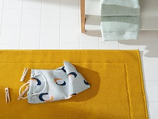 Коврик Tkano для ванной горчичного цвета из коллекции Essential, 50х80 см TK18-BM0003 5