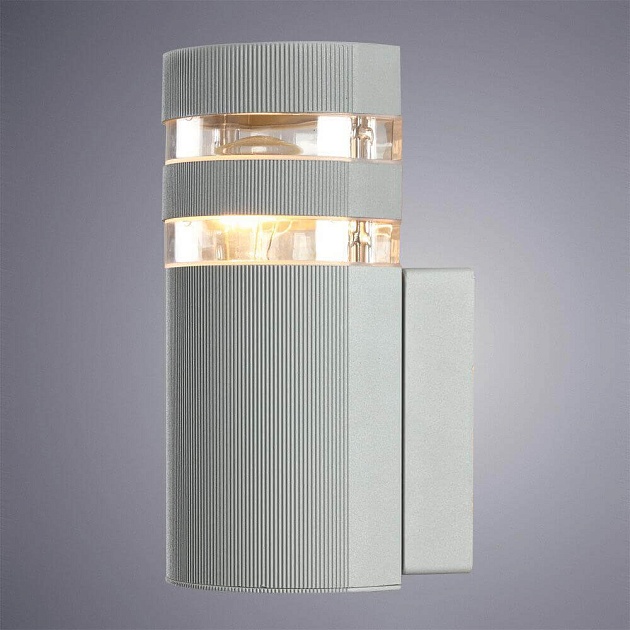 Уличный настенный светильник Arte Lamp Metro A8162AL-1GY Фото № 2
