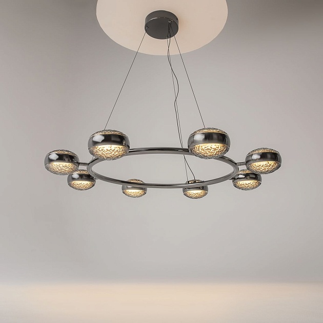 Подвесная светодиодная люстра Maytoni Mind MOD299PL-L80BC3K Фото № 11