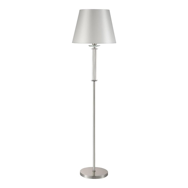Торшер Crystal Lux Nicolas PT1 Nickel/White изображение 1 Торшер Crystal Lux Nicolas PT1 Nickel/White Фото № 1