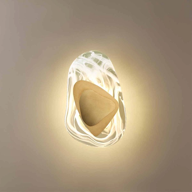Настенный светодиодный светильник Odeon Light Midcent Icy 4314/9WL Фото № 4