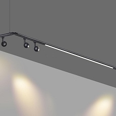 Трековый светодиодный светильник Novotech Konst Glat 359371 3