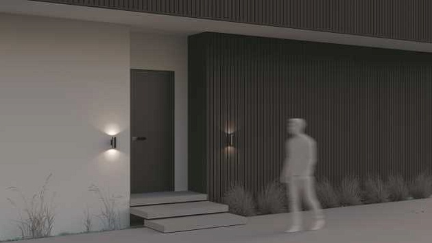 Уличный настенный светильник Maytoni Bowery O574WL-02B Фото № 5