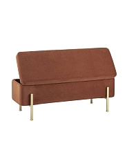 Банкетка Stool Group Болейн с ящиком велюр терракотовый 20A544VF-MOMO-10 3