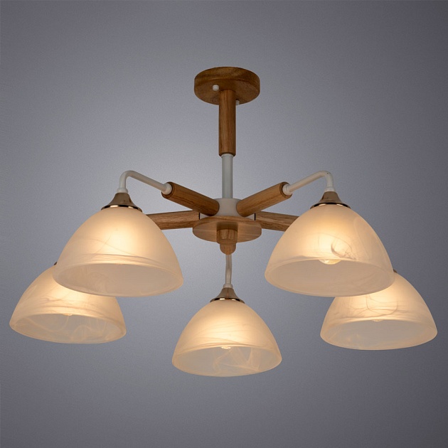 Потолочная люстра Arte Lamp Matthew A5032PL-5BR Фото № 5