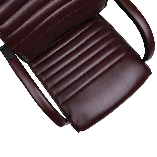 Офисный стул AksHome Augusto коричневый + черный 87589 Фото № 5