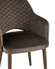 Кухонный стул Stool Group Венера диамант велюр коричневый (ножки дерево) MC16-2YS KD HLR-49 1