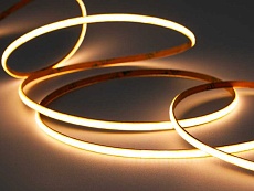 Светодиодная лента узкая LEDS POWER COB 480/м (8Вт/м) 24В теплая 4мм 008097 1