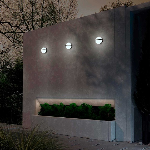 Уличный настенный светодиодный светильник Novotech Street Opal 359195 Фото № 4