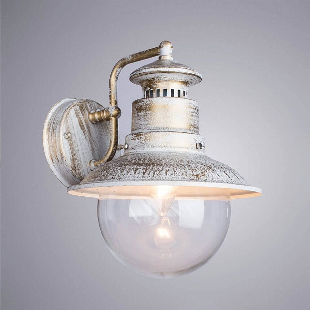 Уличный настенный светильник Arte Lamp Amsterdam A1523AL-1WG изображение 3 Уличный настенный светильник Arte Lamp Amsterdam A1523AL-1WG Фото № 3