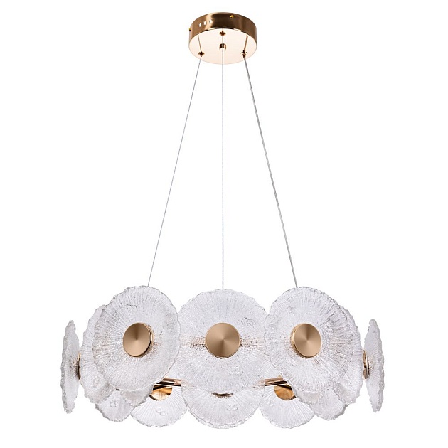 Подвесная светодиодная люстра Arte Lamp Cherish A2097LM-90GO Фото № 1