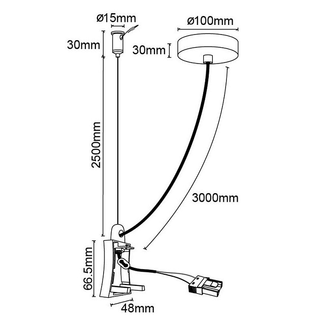 Заглушка с блоком питания Mantra Hanok 7551 Фото № 2