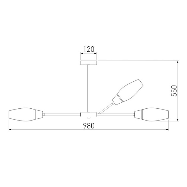 Подвесная люстра Eurosvet Thalia 60140/12 золото Фото № 3