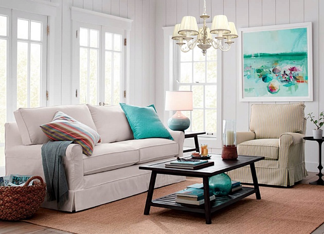 Подвесная люстра Lucia Tucci Oria 144.5 White Фото № 3