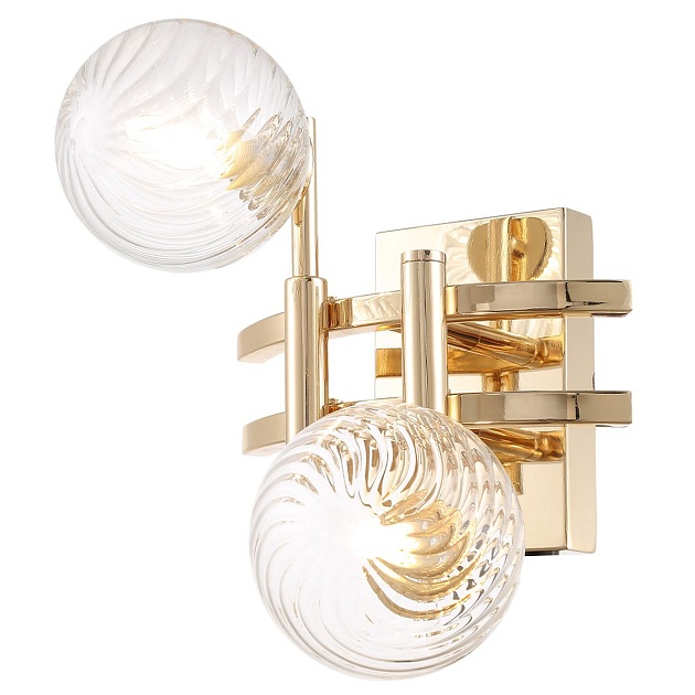 Бра Crystal Lux Luxury AP2 Gold Фото № 3
