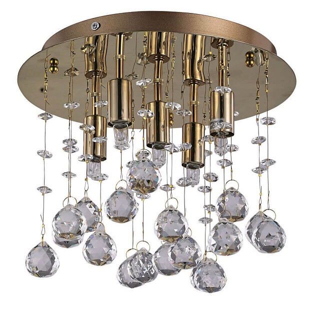 Потолочный светильник Ideal Lux Moonlight PL5 Oro 094663 Фото № 1