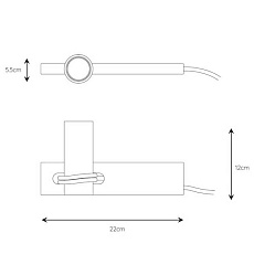 Настольная лампа Lucide Tanner 39520/01/76 1