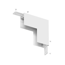 Коннектор L-образный стена-потолок Denkirs Smart Base TR2108-WH 2