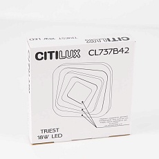 Потолочный светодиодный светильник Citilux Триест CL737B42 3