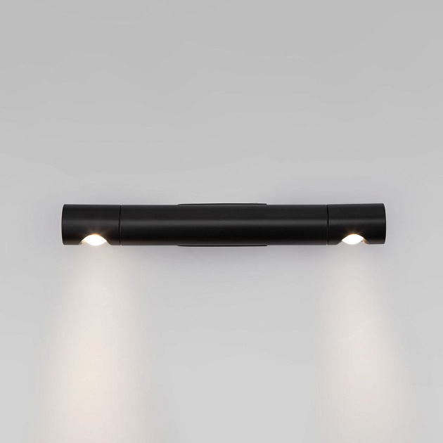 Настенный светодиодный светильник Eurosvet Tybee 40161 LED черный Фото № 5