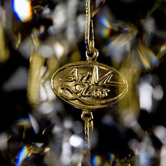 Потолочная люстра Artglass Marcela Drops Full Cut CE Фото № 3