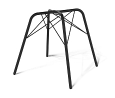 Стул Sheffilton SHT-ST35-1/S64 имперский жёлтый/чёрный муар 6823423401 1