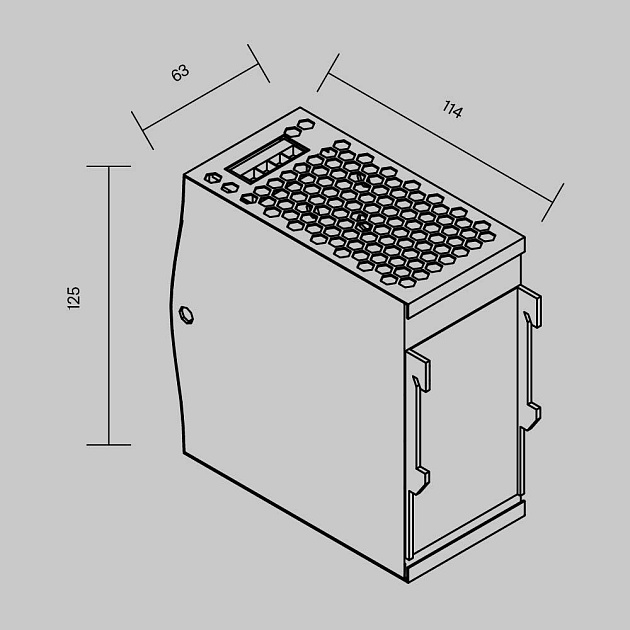 Блок питания Maytoni Led Strip 821013 изображение 2 Блок питания Maytoni Led Strip 821013 Фото № 2