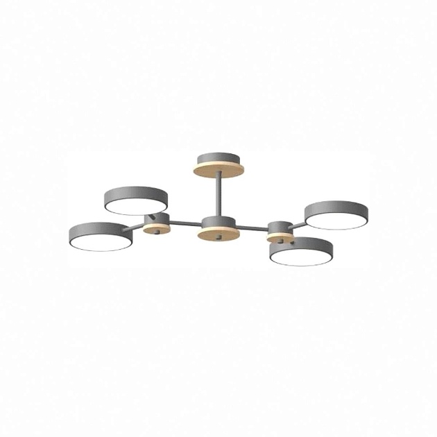 Потолочный cветильник LED4U L3215-630 GR Фото № 1