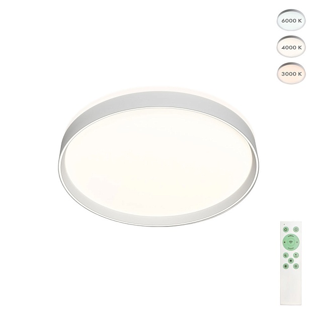 Потолочный светодиодный светильник Denkirs Plato DK6510-WH Фото № 1